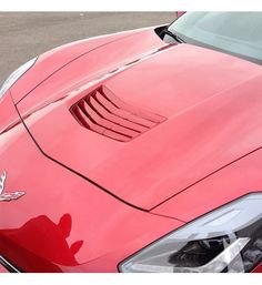 C7 Corvette Painted Hood Scoop Vent Louver Insert